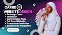 build carrd website design carrd landing page redesign carrd website