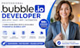 bubble io developer bubble website saas mvp web app development