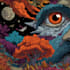 create a unique psychedelic surrealistic illustration for album cover