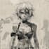 draw rough sketch anime style