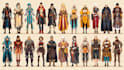 unique 2d game characters
