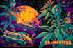 create amazing psychedelic , trippy , weed , alien design