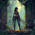 draw detailed pixel art character