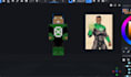 make custom minecraft skin from your character anime,pvp, youtube mc