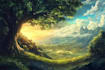 design stunning fantasy landscape