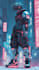 design anime character , cyberpunk character