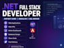 develop aspnet core and angular full stack web application