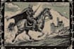 make a medieval woodcut style illustration
