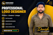 design modern minimalist logo for your bussiness