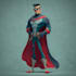create marvel dc style superhero artwork