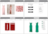 create dress tech pack with technical flat sketch for production