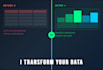 turn your excel or CSV data into a beautiful interactive dashboard