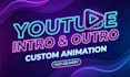 design custom logo intro and outro for your brand