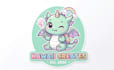 create a cute kawaii cartoon mascot logo sticker
