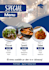 make vibrant fast food menu pamphlet
