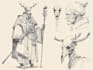 fantasy character sketch for you
