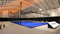 create 3d padel design, 3d court picket ball with 3d rendering design