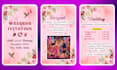 create an indian wedding invitation video