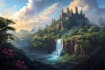 design stunning fantasy landscape