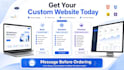 develop custom PHP website with admin panel and database