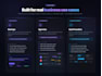 develop a modern saas landing page for your startup