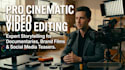 edit a professional documentary video for youtube instagram