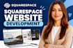 squaresapce website design, redesign squarespace, website development