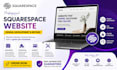 create squarespace website with development, integrations, payments and tools