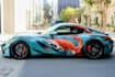 design eye catching race vehicle wrap graphics