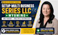setup multi business series llc wyoming