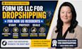 form US llc for dropshipping non residents