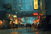 make cyberpunk character art