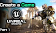 develop a high quality 3d game using unreal engine with gameplay mechanics