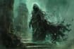 create dark art illustration