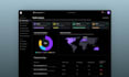 create a clean and modern ai saas dashboard