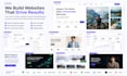 design a modern responsive website