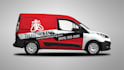 design car wrap design, van wrap design, vehicle wrap