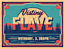 create vintage, retro flyer or poster design