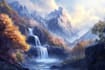 stylized environment concept art, fantasy background
