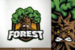 do modern high quality eye catching monster logo