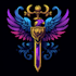 create a fantasy logo