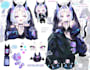 create  vtuber asset, vtuber background, vtuber rigging, vtuber animation, vtube