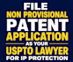file non provisional patent application as your uspto lawyer for IP protection