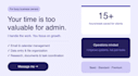 be your virtual assistant for operational tasks