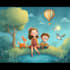 do children book illustrations and children book cover