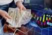 professional economic and financial infographic design