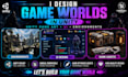 design unity game art,2d 3d environment, ui and game assets