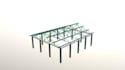 provide roofing plan, truss layout, framing plan and structural steel design