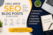 write SEO friendly urdu blog posts and articles