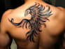 professional tribal tattoo design illustration